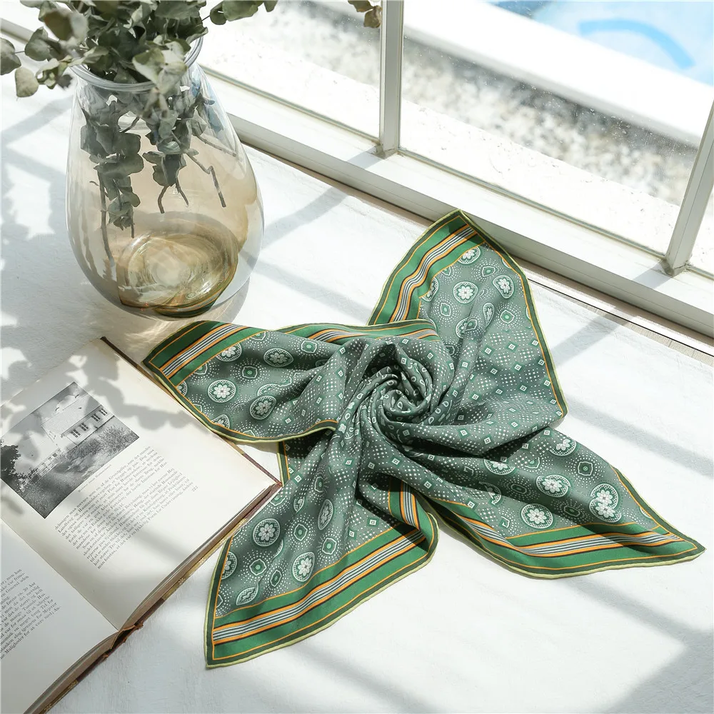 

65*65cm Silk Scarf Women Chinese Square Scarf Mulberry Silk Scarf Silk Scarf Women Spring Fashion Scarf Shawl