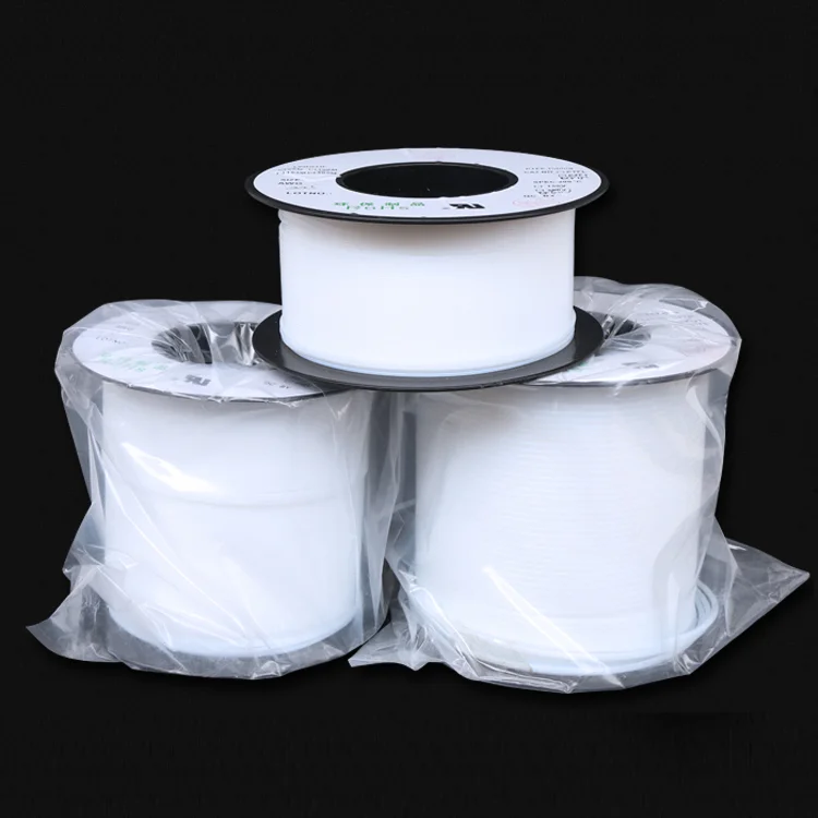 

28L 0.38mm x 0.68mm PTFE Tube F46 Insulated Capillary Heat Protector Transmit Hose Rigid Temperature Corrosion Resistance 150V