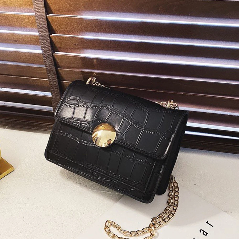 

Однотонная женская сумка-тоут Clolor, дамская сумка-мессенджер с клапаном, вместительная Повседневная сумка через плечо из искусственной кожи