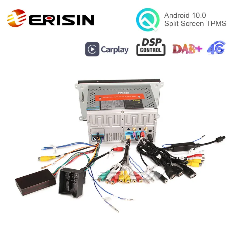 Автомобильное стерео радио erоблако ES3014P 7 дюймов Android 10 0 GPS SatNav DAB DSP DVD-плеер CarPlay WiFi