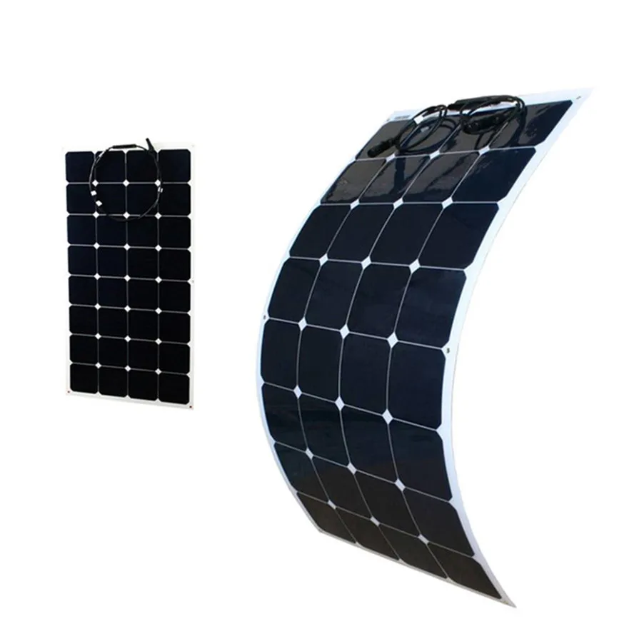 Изготовленный на заказ размер sunpower Гибкая солнечная панель 100 Вт продается