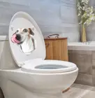 Три Ratels FTC-1033 Голодные Джек Рассел наклейки на стену собаки 3D Стикеры для стен автомобилей Туалет