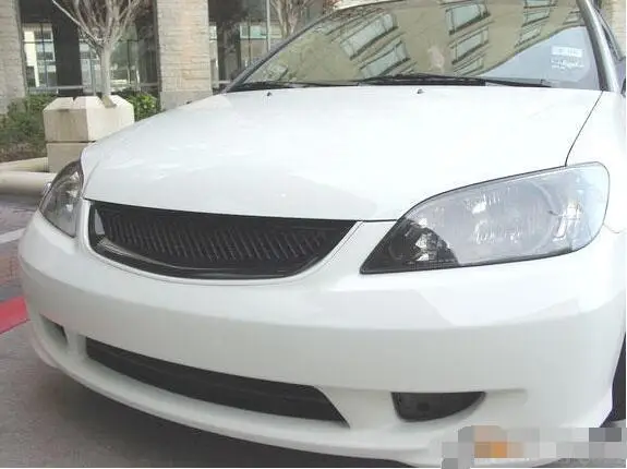 Решетка гриля передняя черная из АБС для Honda civic ES5/ES7 2001 2004|black grill|grille blackfront grill honda |