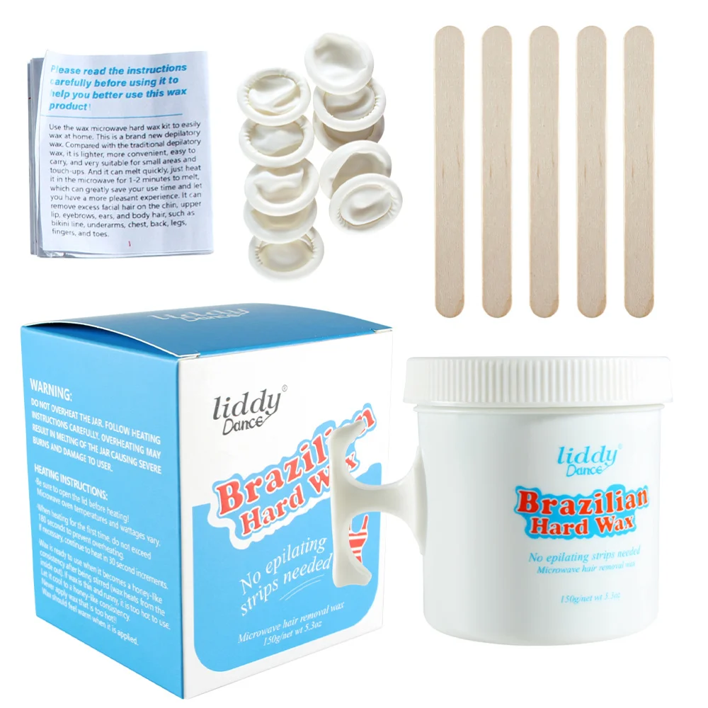 

1Set Hair Removal Bottle Wax Practical Hard Depilatory Wax Hair Removal Tool