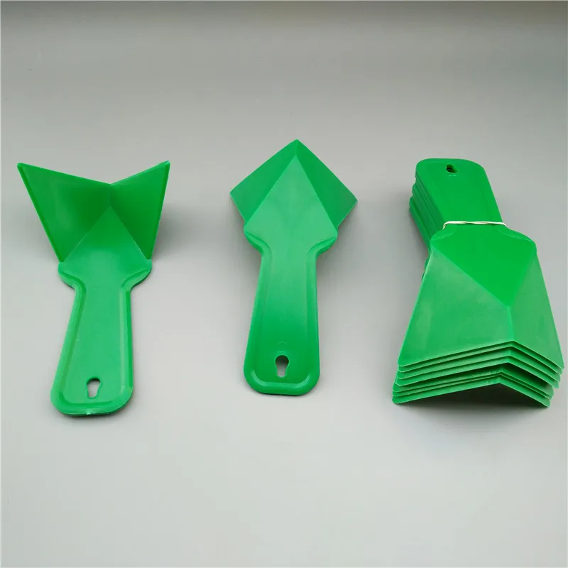 2pcs Plastic Drywall Corner Scraper putty knife Finisher Cleaning Stucco Removal Builder Tool for floor wall ceramic Tile Grout