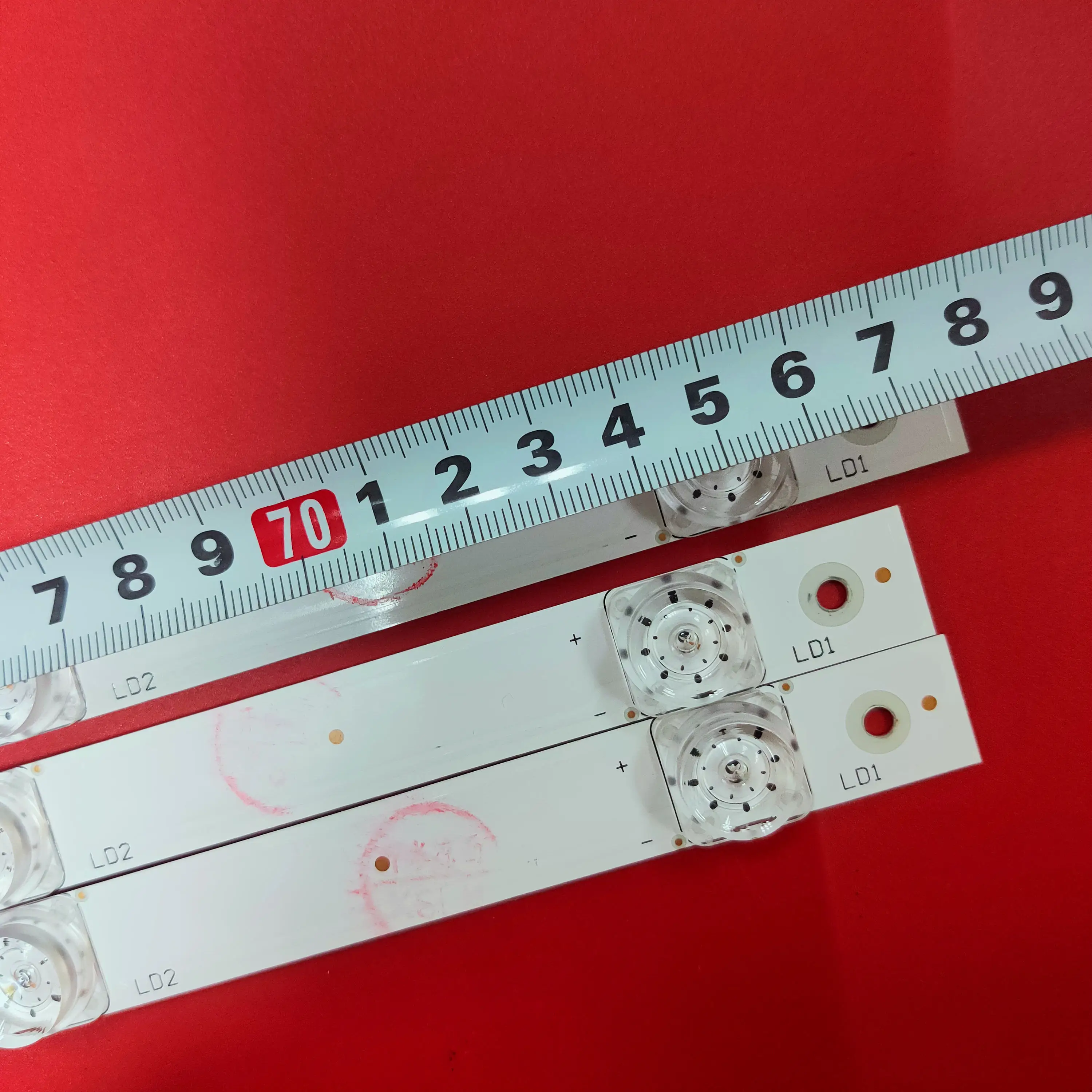 1 комплект = 3 шт. Светодиодная лента для подсветки T C L L43E5800A-UD OEM43LB06 D43A810 L43P1A-F LED3030F2.1