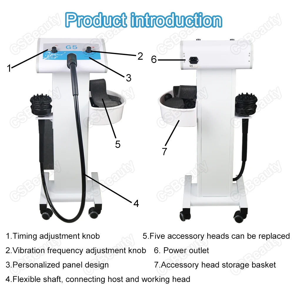 Вибрационный массажер G5 с подставкой профессиональная машина для похудения и