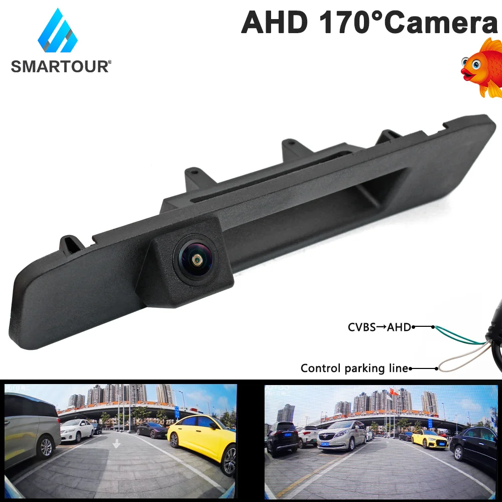 

Камера заднего вида с углом обзора 170 ° и функцией ночной съемки