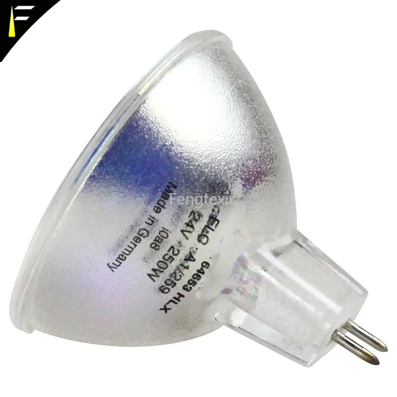 Лампа для проектора HLX64653 24V250W GX5.3 13163 ELC галогенная лампа микроскоп оборудование