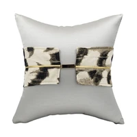 light luxury cushion cover 45x45cm gold soft sofa waist pillowcase decorative pillow cover home decor