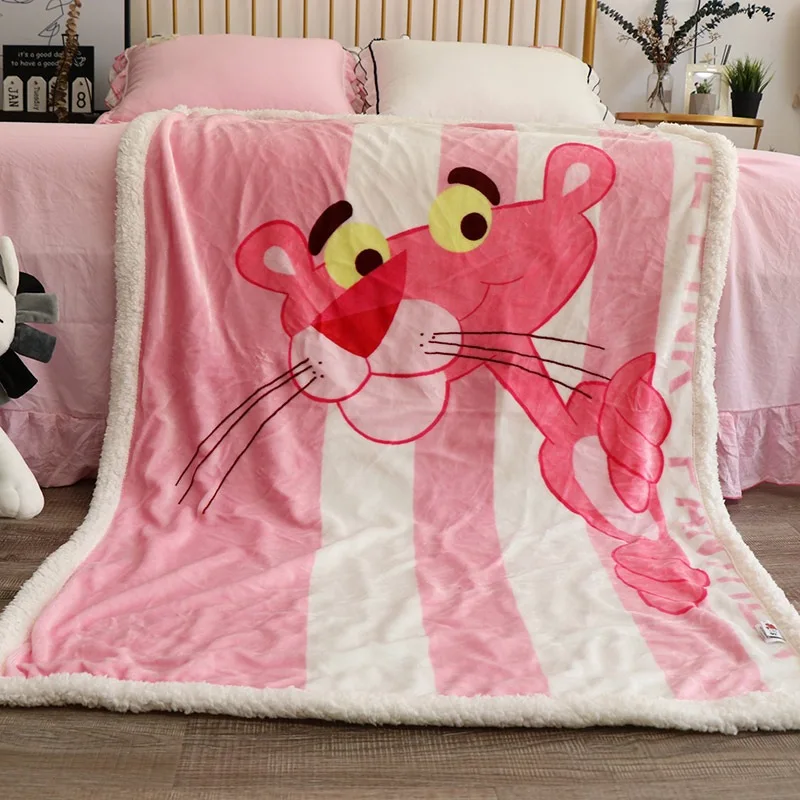 100x140 disney минни Двухслойное утолщенное детское одеяло с рисунком Микки, дышащее одеяло для мальчиков и девочек, детское одеяло с рисунком - Цвет: 9