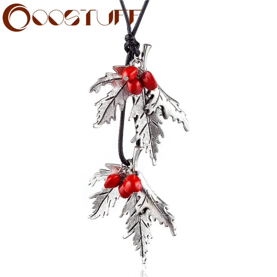 Женщина Ожерелья для мужчин Для Jewelry основа кулонов и ожерелья leavies Кулон Винтаж