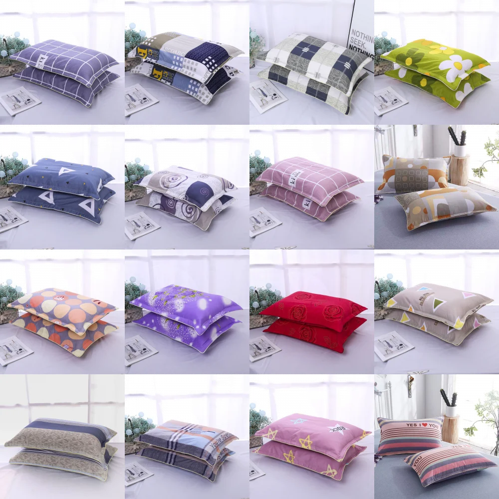 

Simplicity Full Cotton Pillowcase Zipper Cotton Pillowcase Adult Large Size Pillow Case Single 100% Cotton Thick Pillowcase