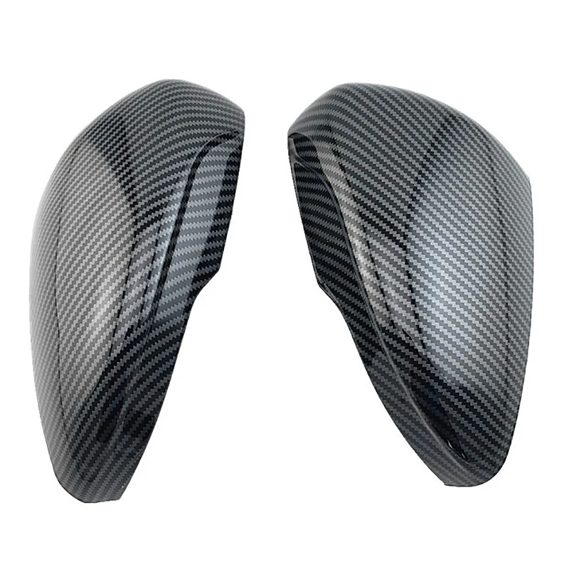

ABS Carbon Fiber Rear View Side Door Mirrors Cover Trim for Ford Focus MK4 2019 2020 Sedan Hatchback