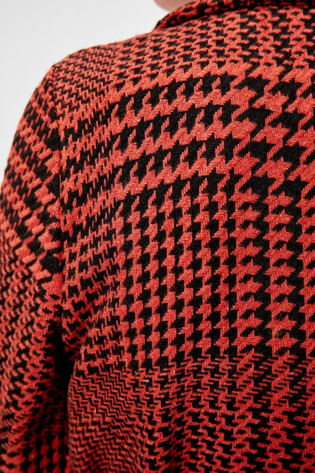 Трендовое пальто с принтом в виде корсета корсетом и корицей TWOAW20KB0133 | Женская