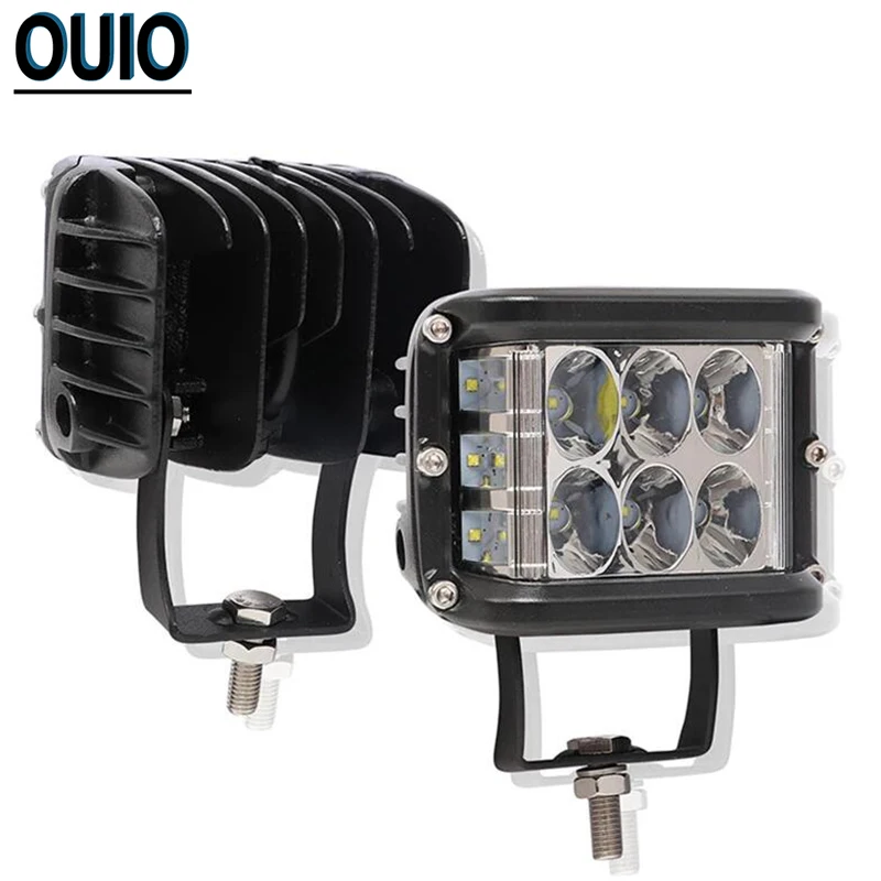 60 Вт внедорожнике светодиодный светильник бар 3 боковыми 4 дюйма рабочий 12V 24V