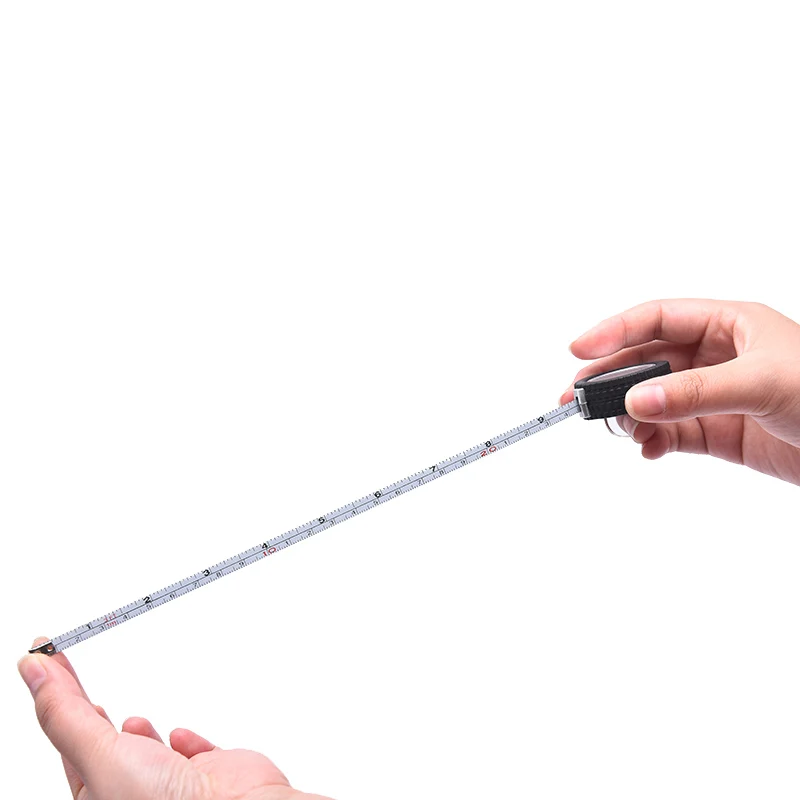 

Black Rubber Mini Retractable Tape Ruler Tire Shape Keychain Home Sewing Tool 1m Tape Measure Centimeter/Feet For Travel Camping