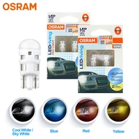 osram led t10 w5w 194 signal light ledriving standard 2880 led car indicator bulb interior lamps red amber white 2pcs