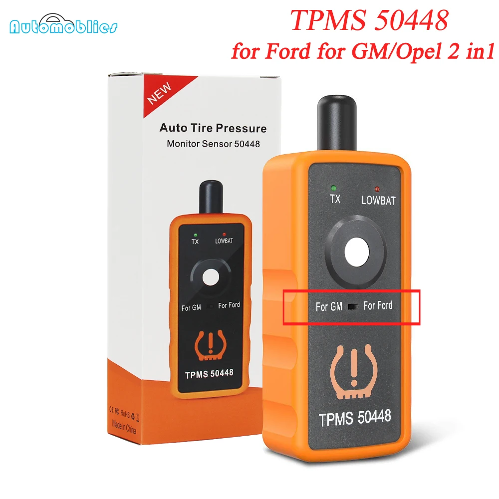 TPMS EL 50448 Φ датчик для Ford GM/Opel 2 в 1 инструмент сброса 50449 активации|Датчик давления