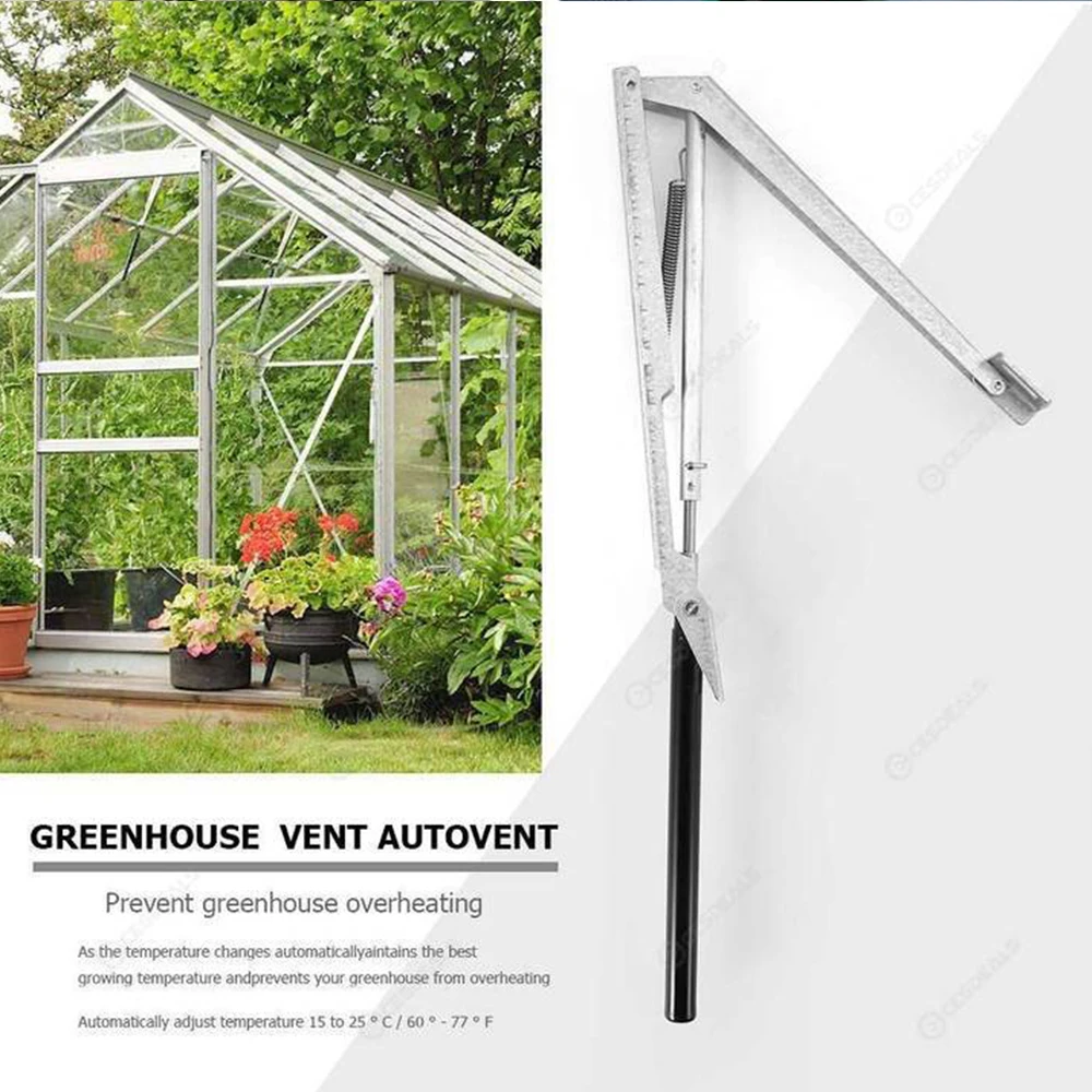 

Greenhouse Automatic Window Opener Solar Heat Sensitive Autovent Vent Opener Maintains Best Temperature Agriculture Garden Tools