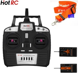 Hotrc HT-6A 2,4G 6-канальный Радиоуправляемый передатчик FHSS и 6-канальный приемник с коробкой для самолета RC DIY