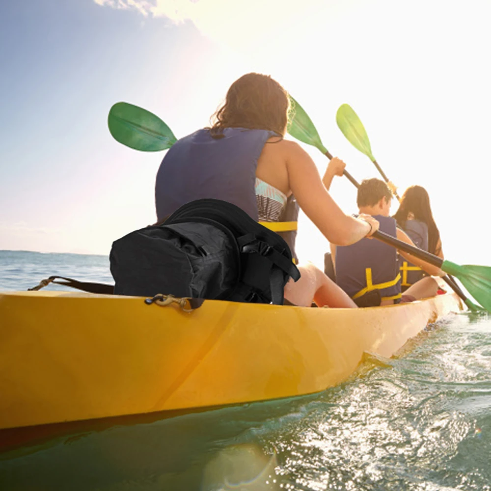 

Kayak Seat with Detachable Storage Bag Adjustable Canoe Seat Sit on Top Kayak Cushion Pad Comfortable Backrest S upport