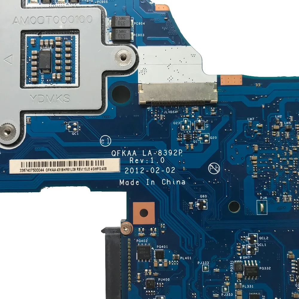 Отлично подходит для Toshiba P855-S5312 P850 P855 Материнская плата ноутбука HM76 DDR3 K000135150 QFKAA