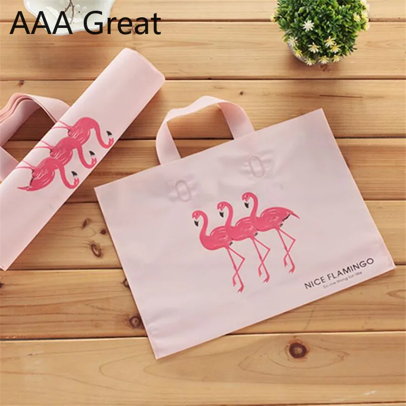 Пластиковые пакеты для покупок в супермаркете с ручкой 50 шт./лот | Дом и сад