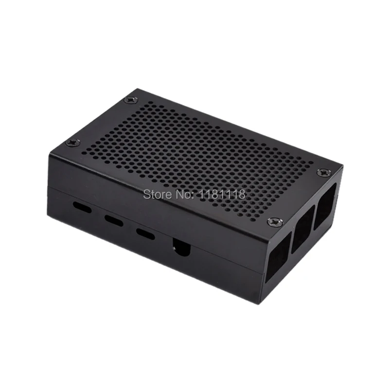 Raspberry Pi 4 Алюминий чехол серебристый металлический корпус для RPI Модель B что