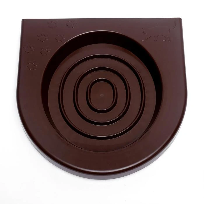 Лоток для приучения кошек к унитазу коричневый 6775355 | Дом и сад