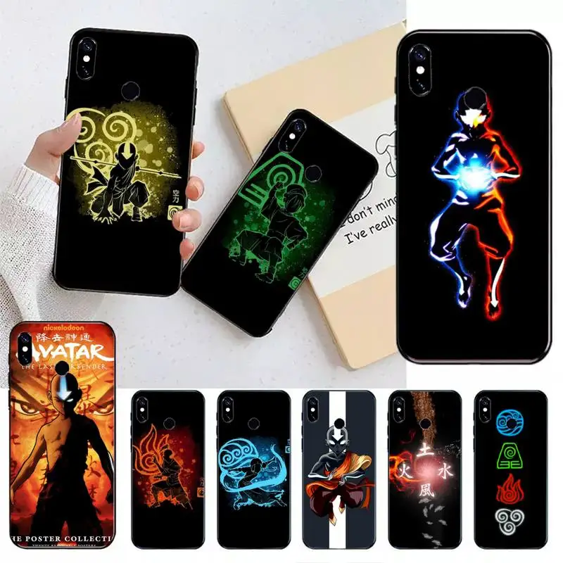 

Avatar The Last Airbender Phone Case For Xiaomi Redmi note 7 8 9 t max3 s 10 pro lite Luxury brand shell funda coque