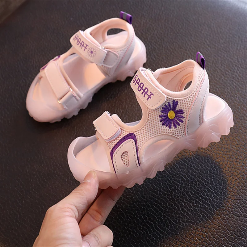 

2021 Fashion Daisy Baby Boys Girls Sandals Childrens Sport Sandals Summer Toddler Infant Shoes Kids Outdoor Beach Water Shoes