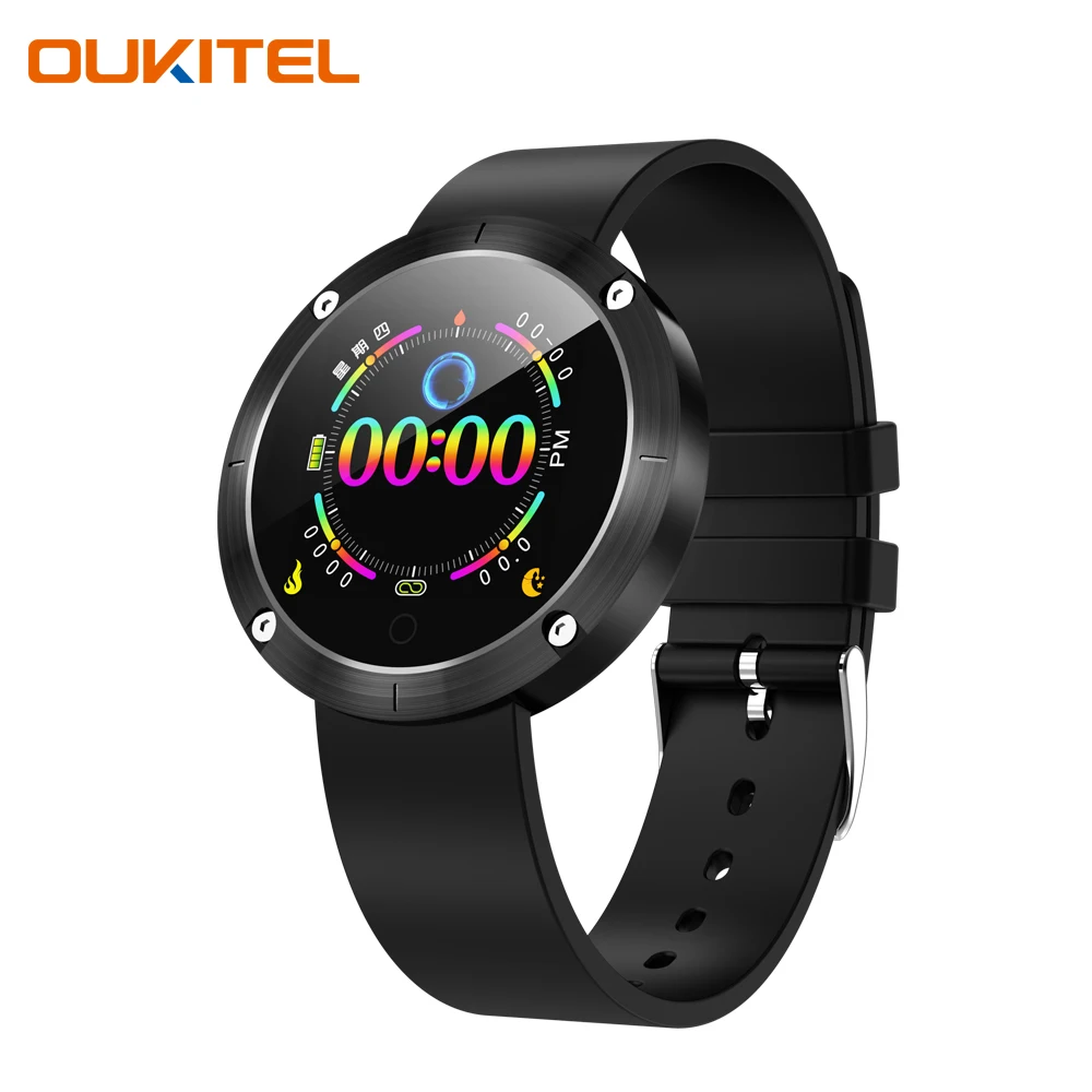 OUKITEL W5 Смарт часы монитор сердечного ритма IP68 Водонепроницаемый фитнес-трекер Smartband спортивные часы Шагомер Умные часы