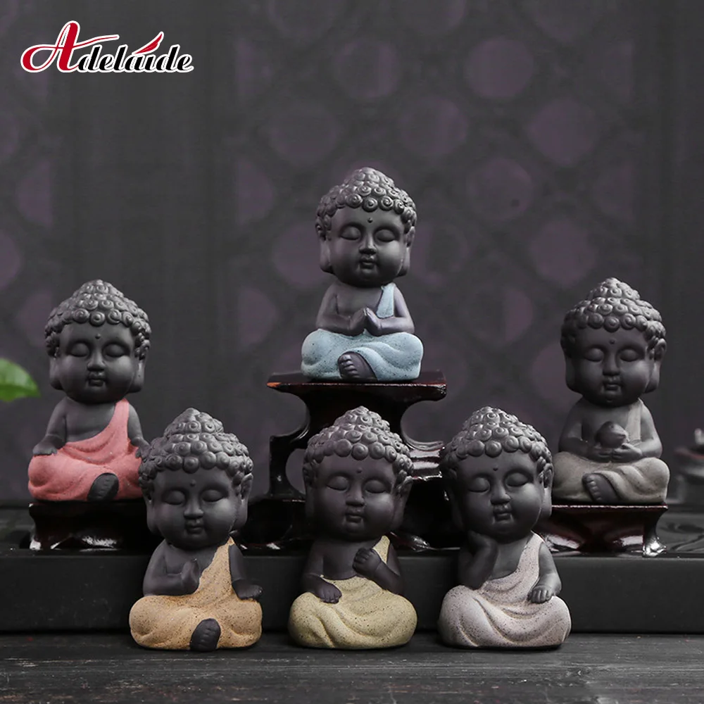 1 шт. статуэтка Будды Мини Китайский дзэн буддизм монахи маленькие статуи