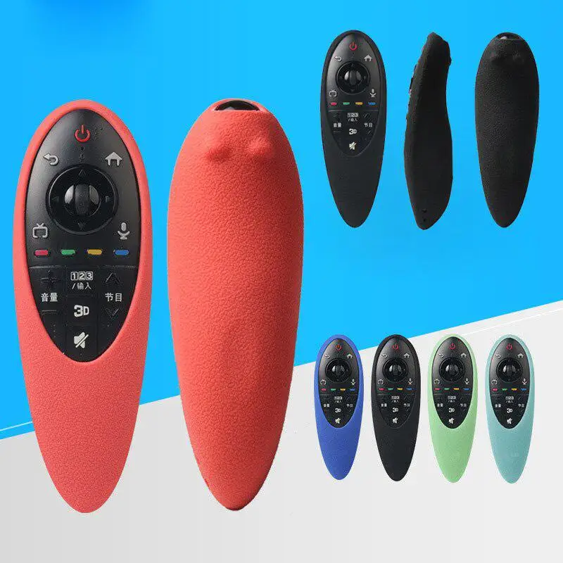 DishyKooker Remote Control Cover for LG Smart TV AN-MR500g Protective Case Soft Flexible Silicone Shell Full Body Protection | Дом и сад