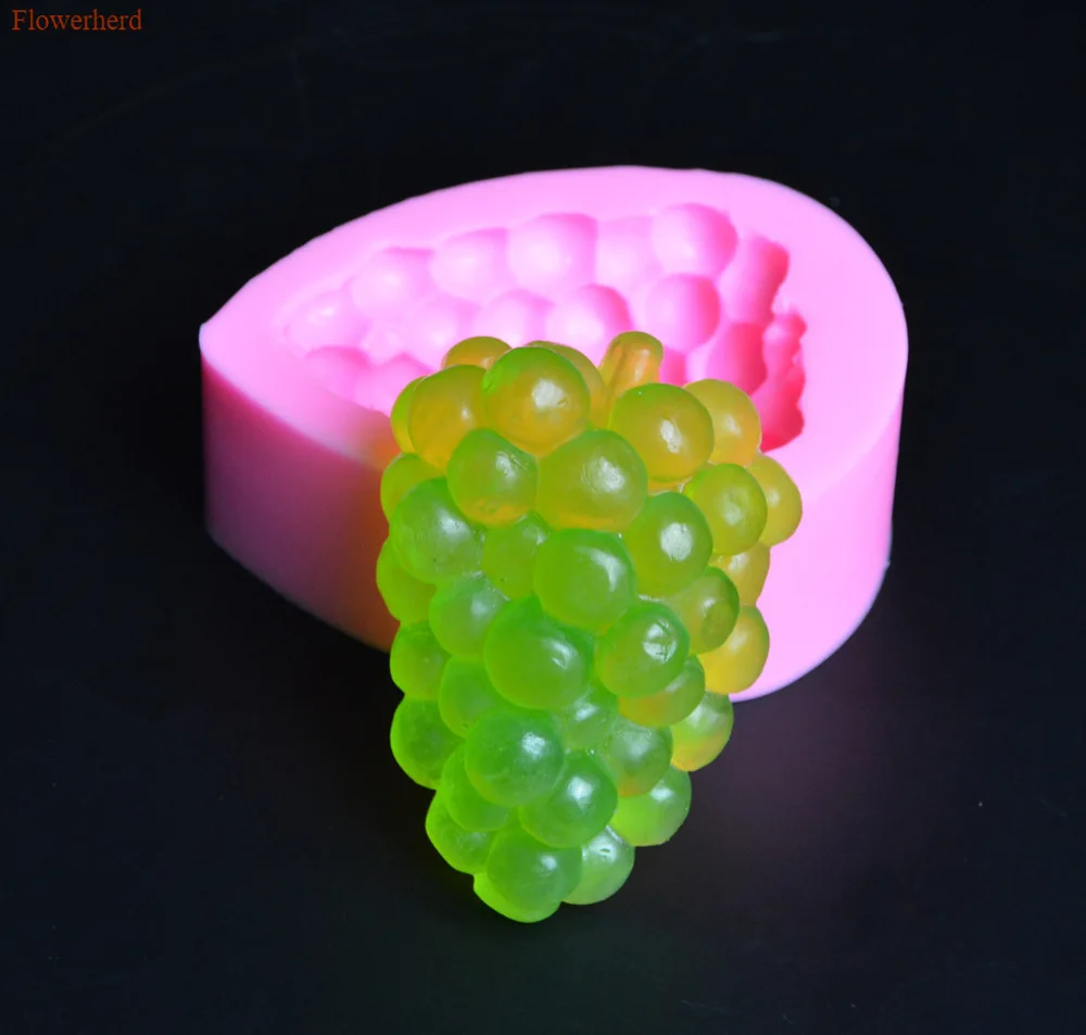 

Инновационная силиконовая форма для помадки, торта, винограда, мыла ручной работы, форма для шоколада, торта, «сделай сам», инструменты для в...