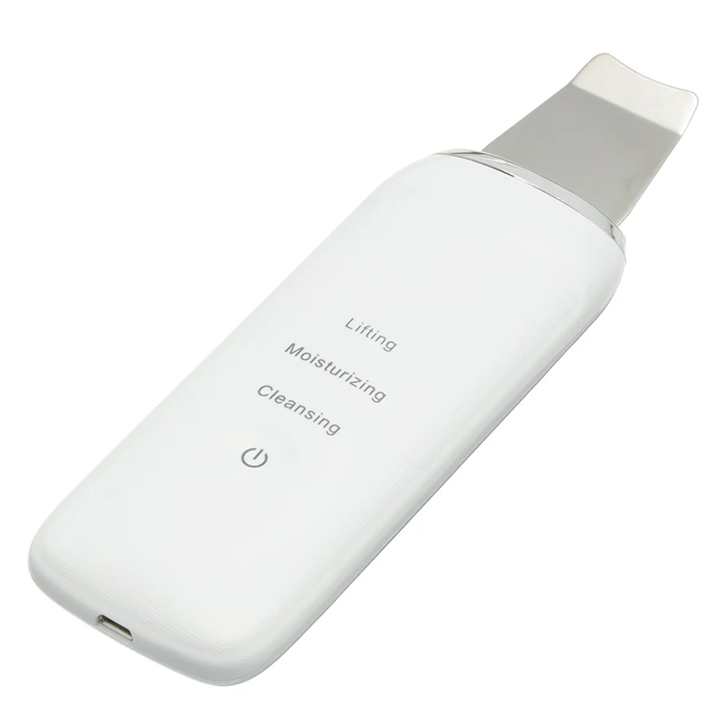 

Deep Face Cleaning Ultrasonic Skin Scrubber Machine Peeling Shovel Facial Pore Cleaner Skin Scrubber Lift SPA Skin Care Tool