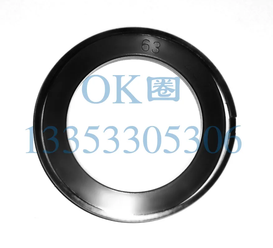 OK 160*139*8 160x139x8 165*144*8 165x144x8 Black NBR Rubber Open Z Hydraulic Double Piston O Ring Combination Gasket Oil Seal