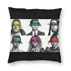 Наволочка для дивана в скандинавском стиле с изображением зонтика Академии из полиэстера с изображением цифр и пяти забавных манги ТВ-шоу наволочка для декоративной подушки для дома