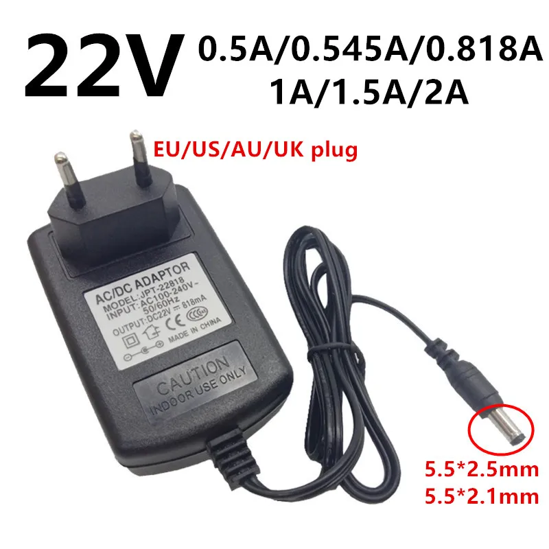 Универсальный адаптер питания 22 в AC 110 В 220 DC A 1A 2A AC/DC|Адаптеры AC/DC| |