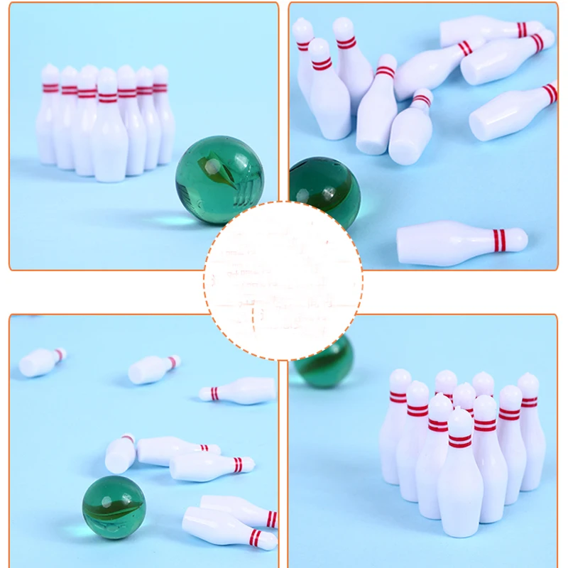Настольная настольная игра в боулинг для детей и взрослых развивающая Детская