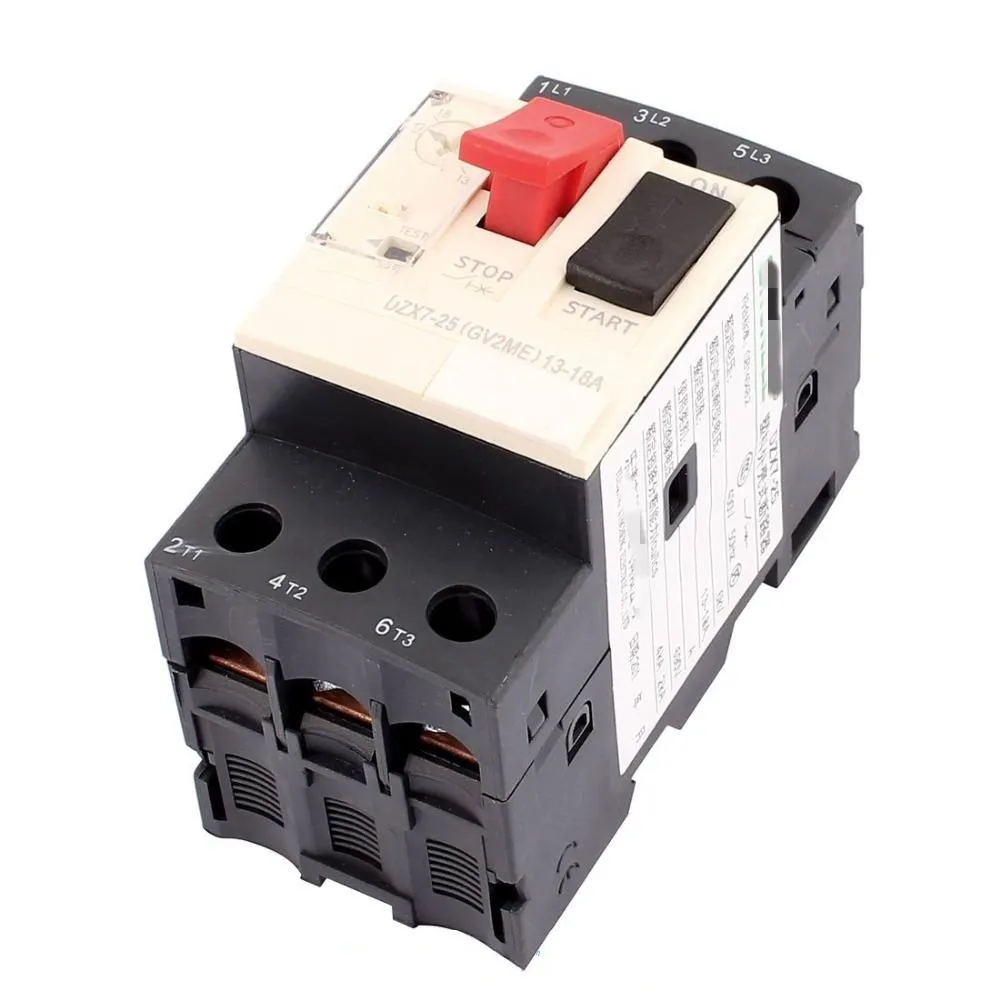DZX7-25/GV2-ME 9-14A 18A 25A 32A 10A 6A 3P Pole тепловой магнитный защитный Автоматический