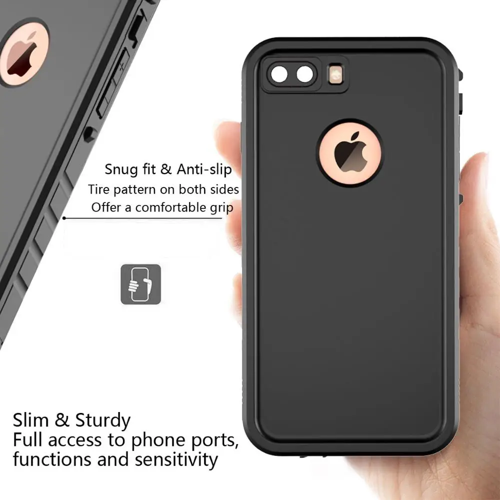 Водонепроницаемый чехол для iPhone X XS Max XR 8 7 6 плавания дайвинга водонепроницаемый с
