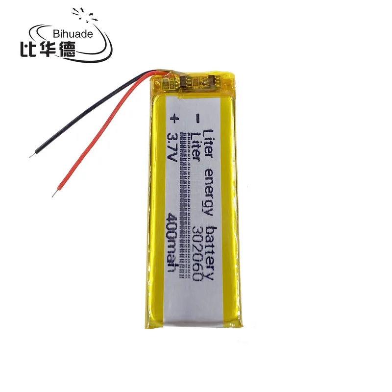 Полимерный аккумулятор 400 mah 3 7 V 302060 умный дом литий ионный для dvr GPS mp3 mp4|polymer
