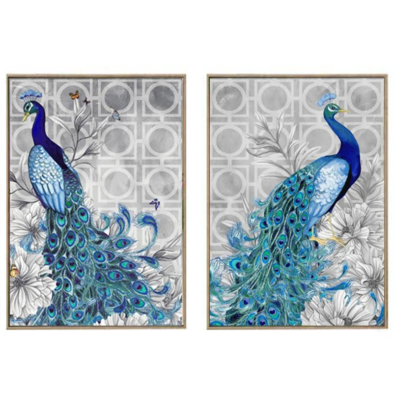 

Diamond Painting Animal Peacock Picture Cross Stitch 5D Full Drill Square Round Rhinestone Embroidery Kit Handmade Home Decor