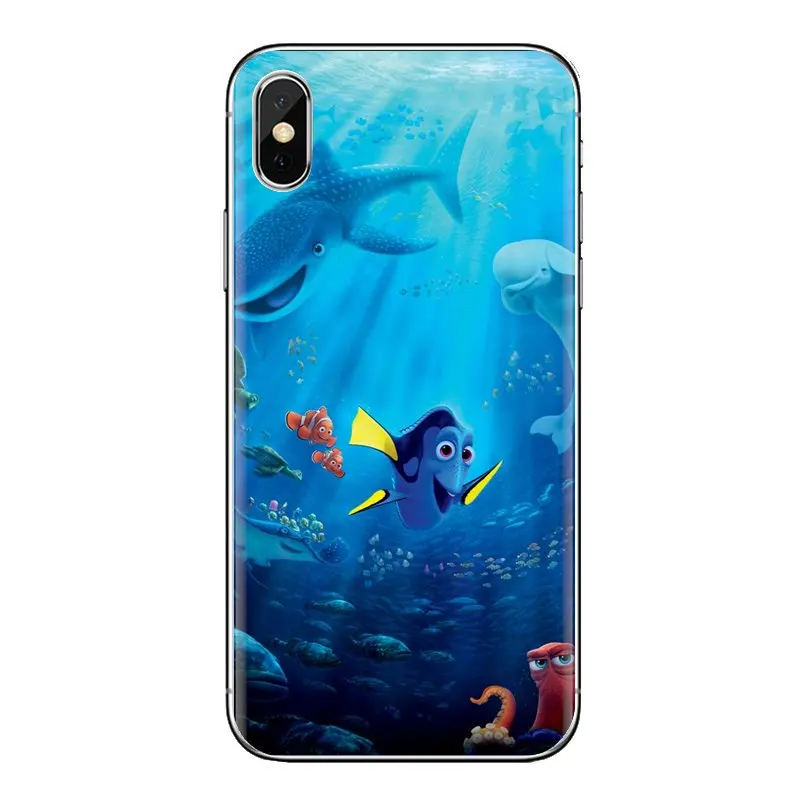 For iPod Touch Apple iPhone 4 4S 5 5S SE 5C 6 6S 7 8 X XR XS Plus MAX Transparent TPU Cases Covers movie Finding Oscar wallpaper |