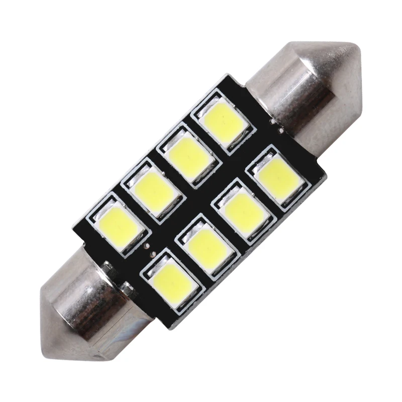 10x Автомобильный светодиодный светильник 31 мм 36 мм/39 мм/41 C5W C10W 2835 SMD Festoon авто лампа