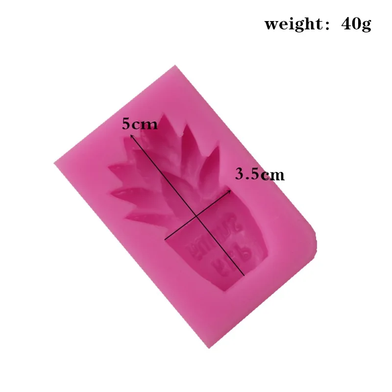 

Pineapple Cactus Aloe Shape Silicone Mold for DIY Chocolate Candy Pastry Dessert Decoration Fondant Mould Kitchenware Baking