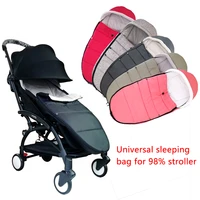 universal baby stroller accessories sleep bag sock bilateral zipper windproof warm sleepsack pushchair footmuff for babyzen yoyo