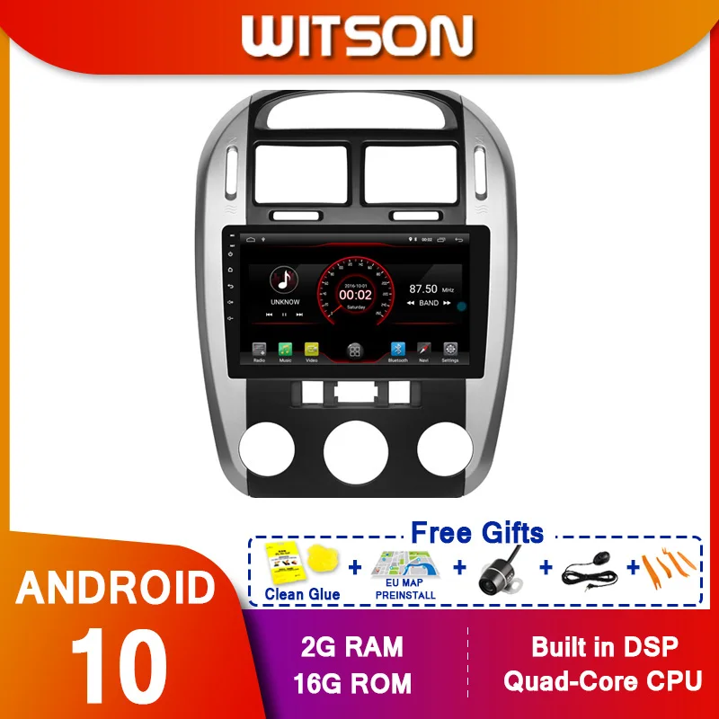WITSON 9 &quotFULL HD сенсорный экран Android 10 0 Восьмиядерный Автомобильный GPS